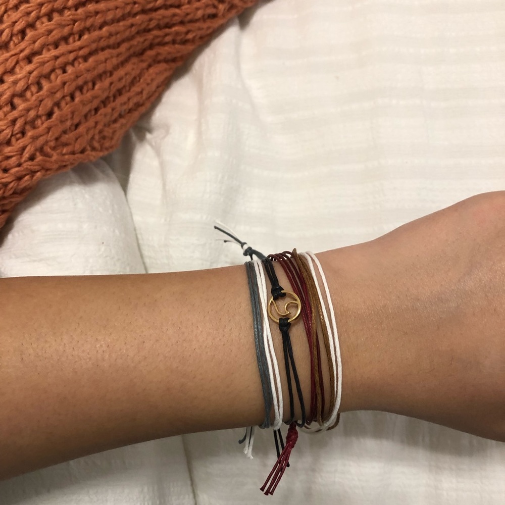 Layering Drawstring Bracelets